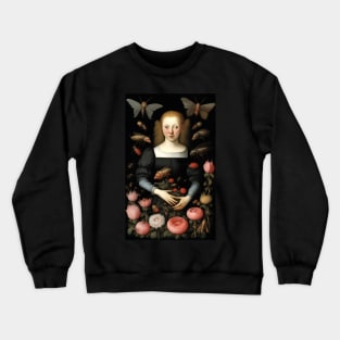 Woman in the garden of earthy delights Crewneck Sweatshirt